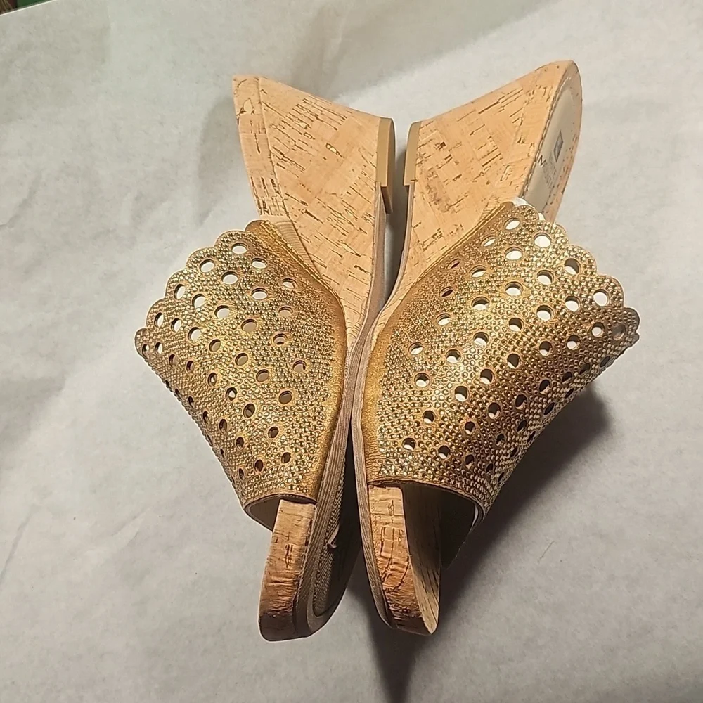 Women's White Mountain Wedge Slip-ons NWT